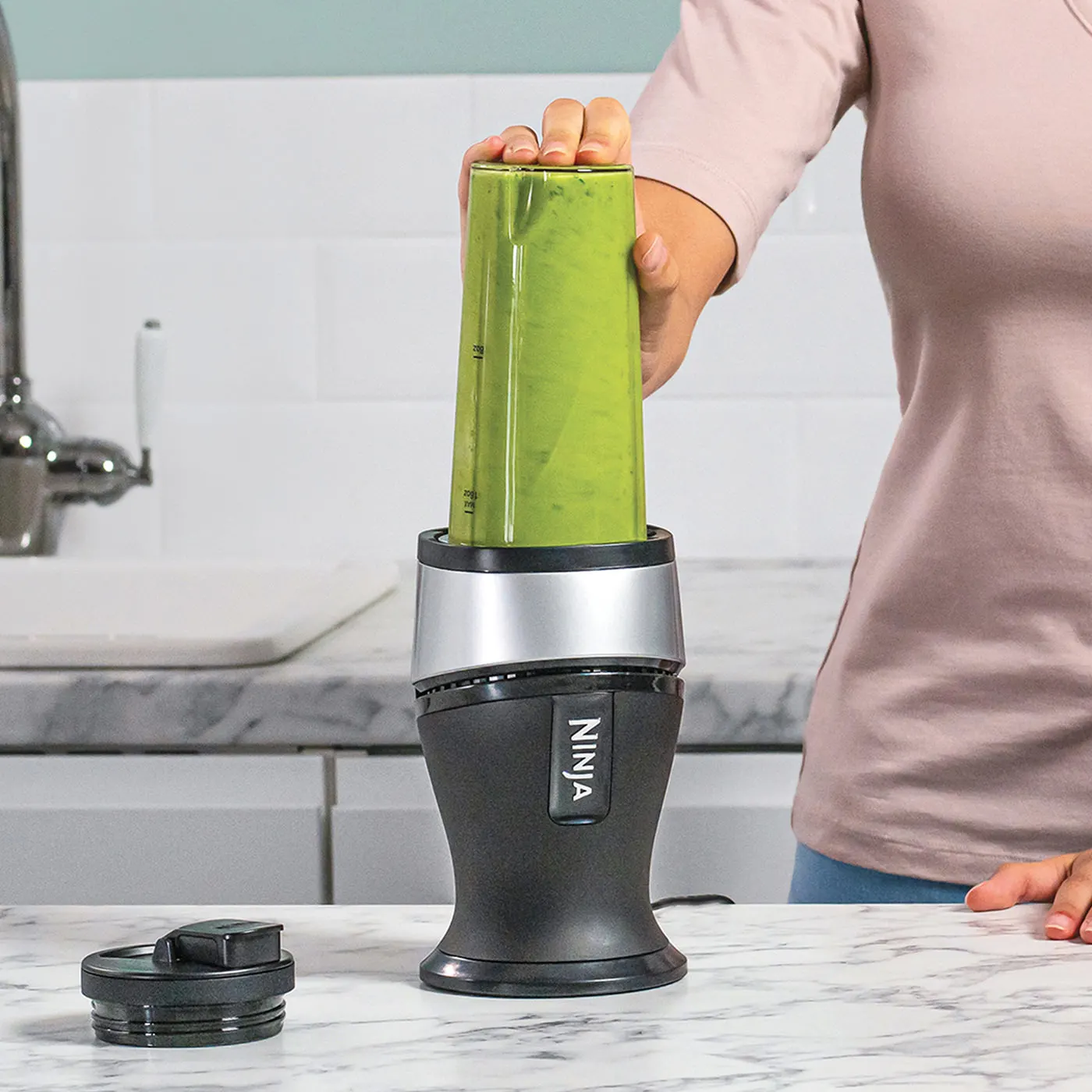 Ninja QB3001EUS Smoothie Maker | 700W Pulse | 470ml.