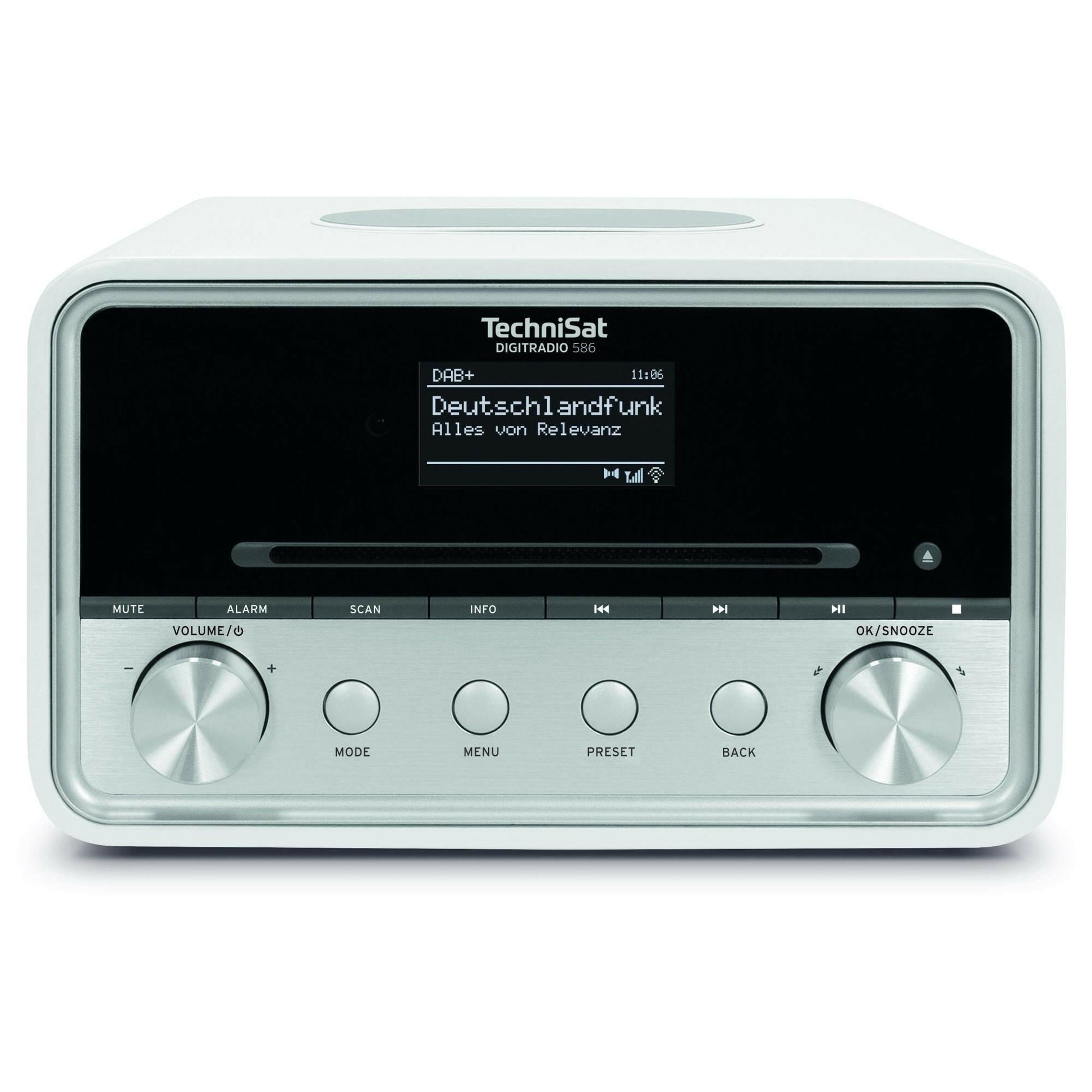 Technisat DIGITRADIO 586 DAB+ Internetradio mit CD-Player.