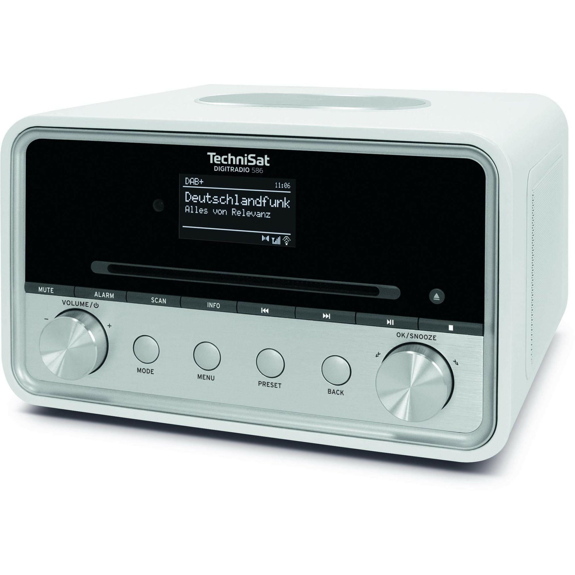 Technisat DIGITRADIO 586 DAB+ Internetradio mit CD-Player.