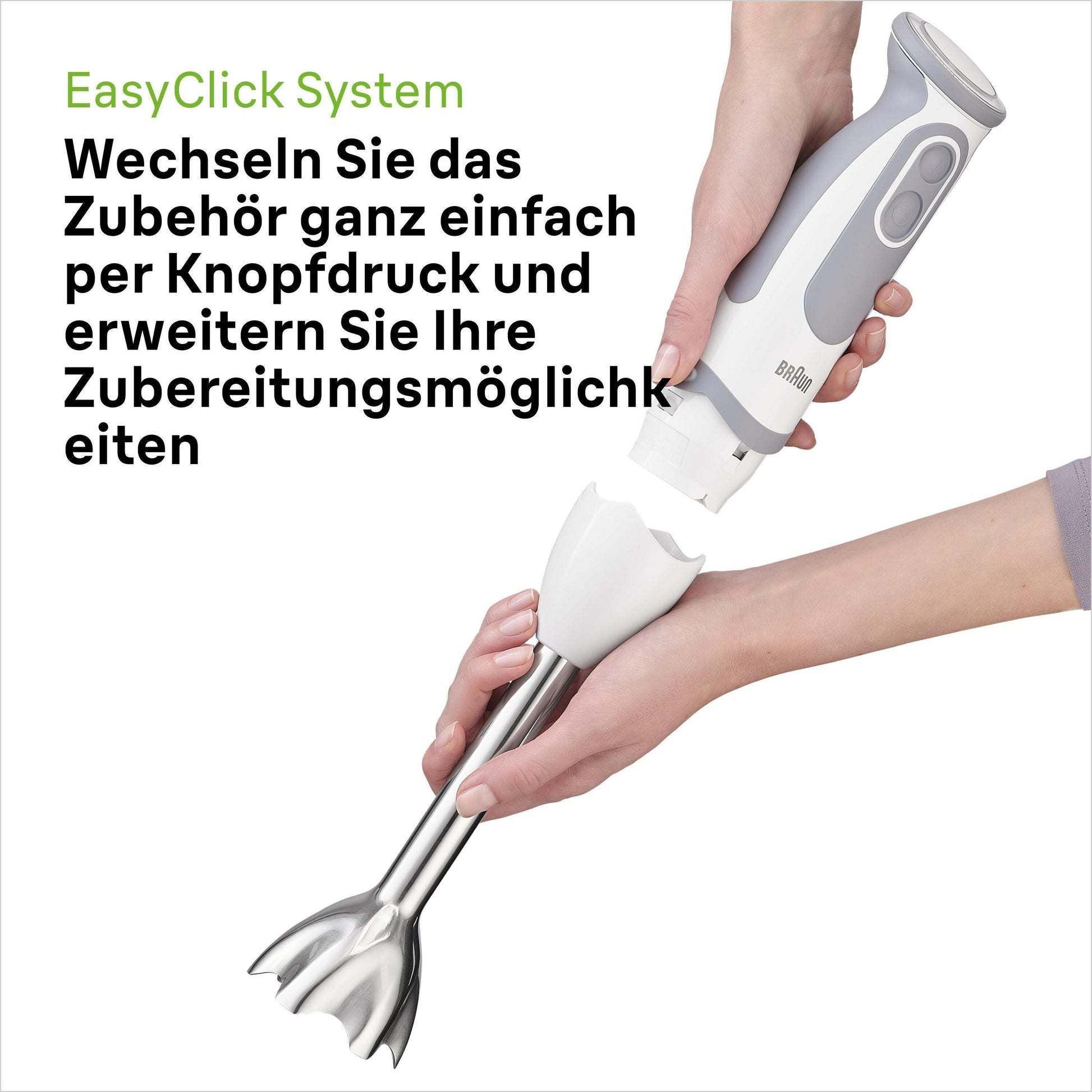 Braun MultiQuick 5 Vario MQ 5220WH Stabmixer.