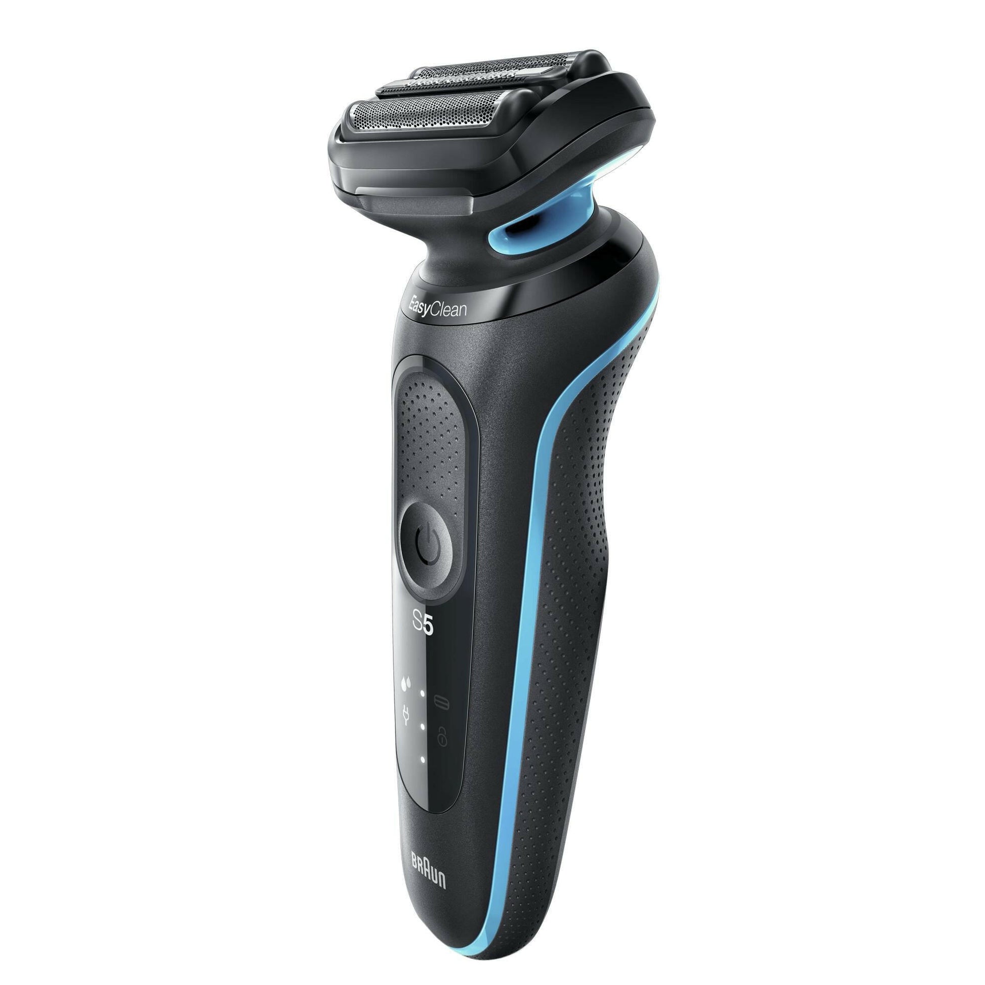 Braun Series 5 50-M1000s Elektrorasierer schwarz/türkis.