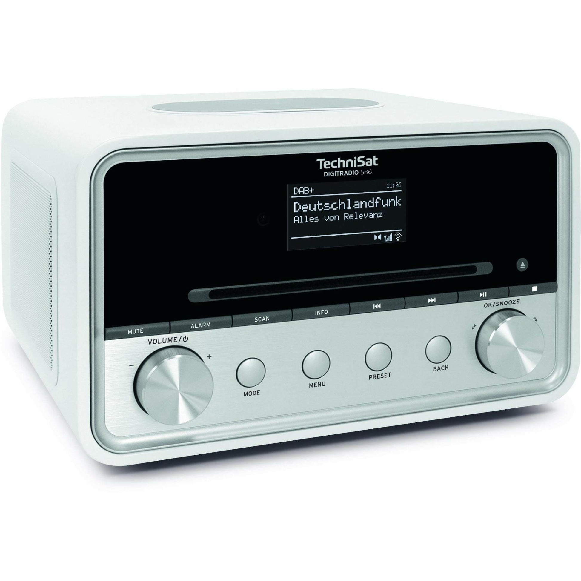Technisat DIGITRADIO 586 DAB+ Internetradio mit CD-Player.