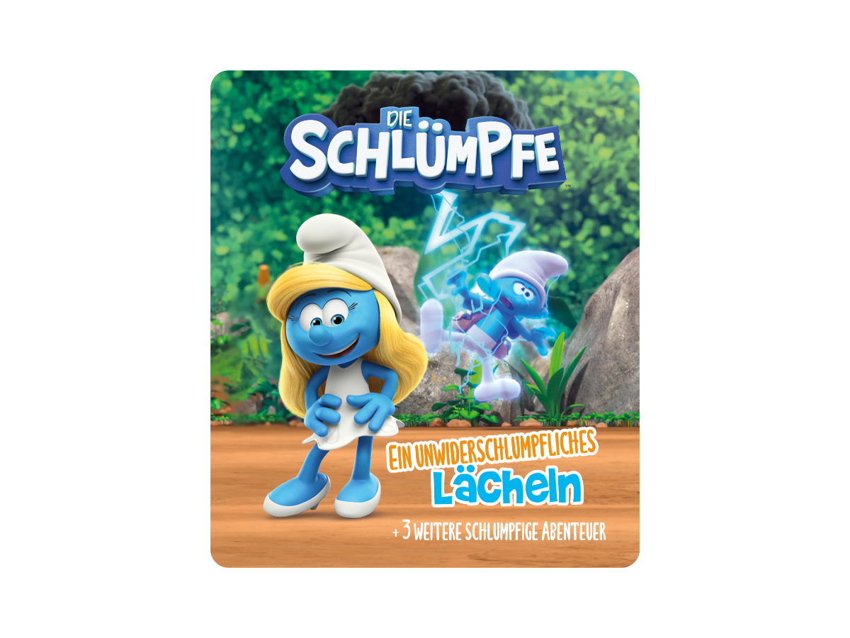Tonies Die Schlümpfe Hörfigur - Abenteuer & Lächeln, Kinder.
