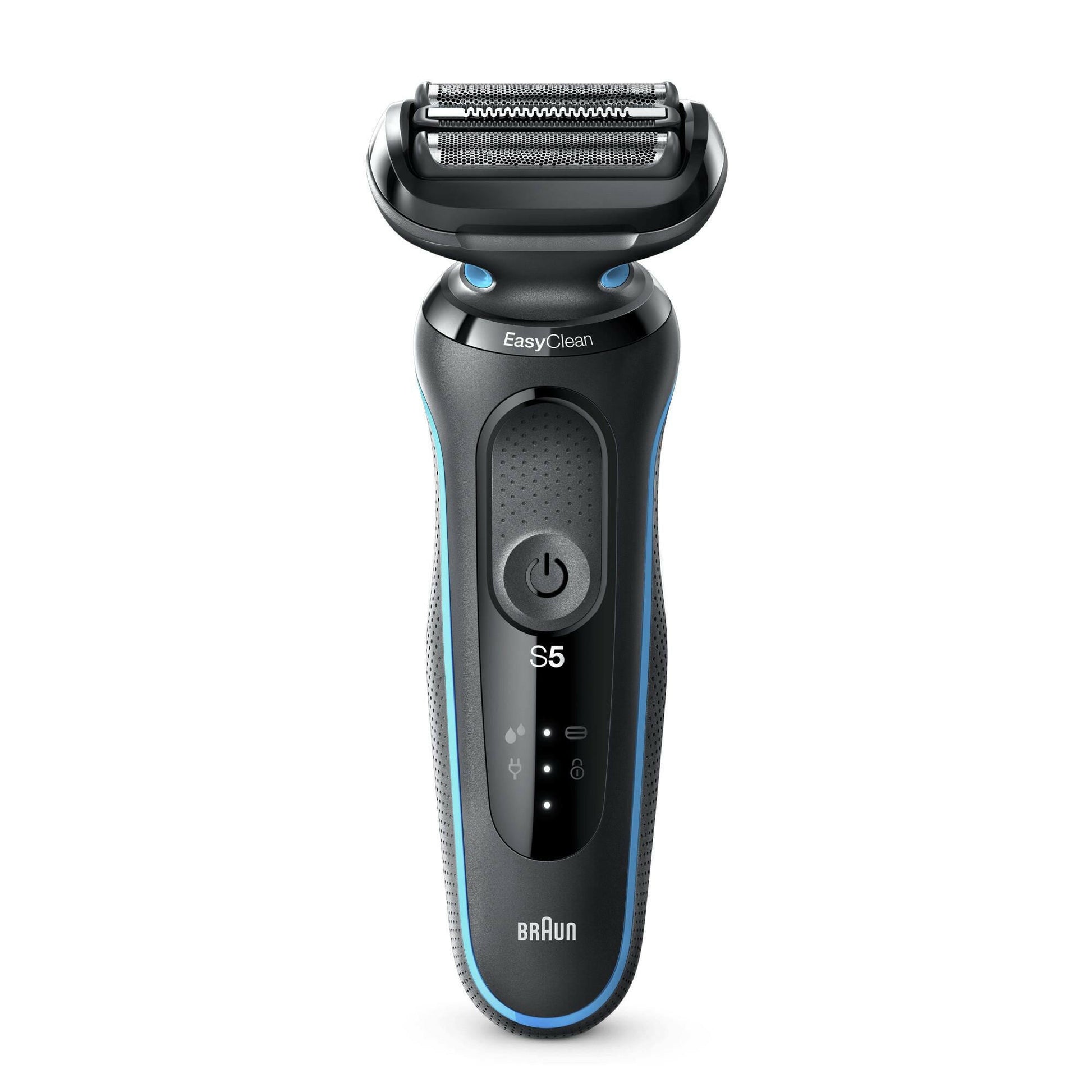 Braun Series 5 50-M1000s Elektrorasierer schwarz/türkis.