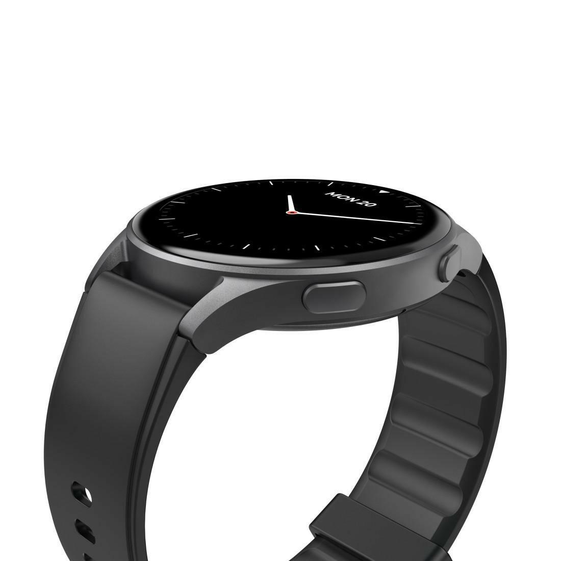 Hama Smartwatch 8900, GPS, IP68, AMOLED, schwarz.