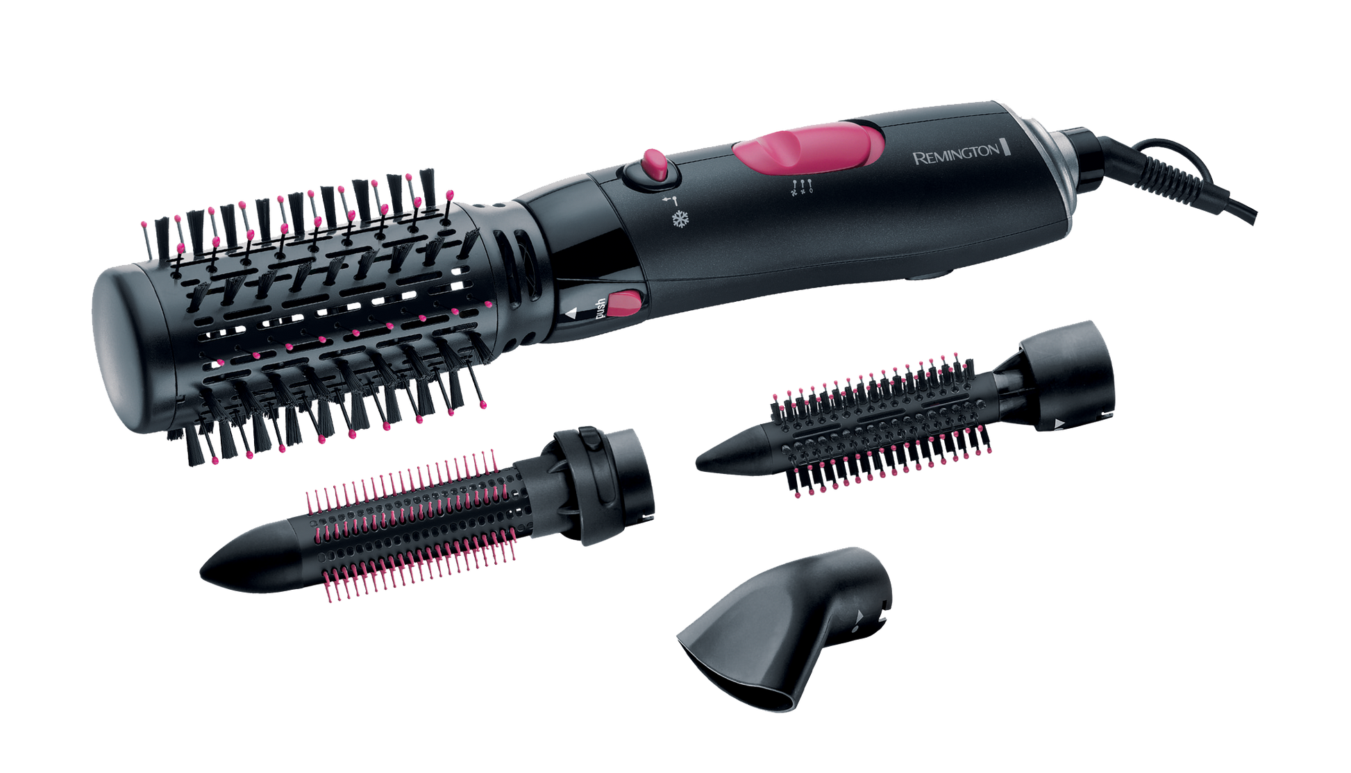 REMINGTON AS 7051 Warmluftstyler mit 4 Aufsätzen & 1000W.