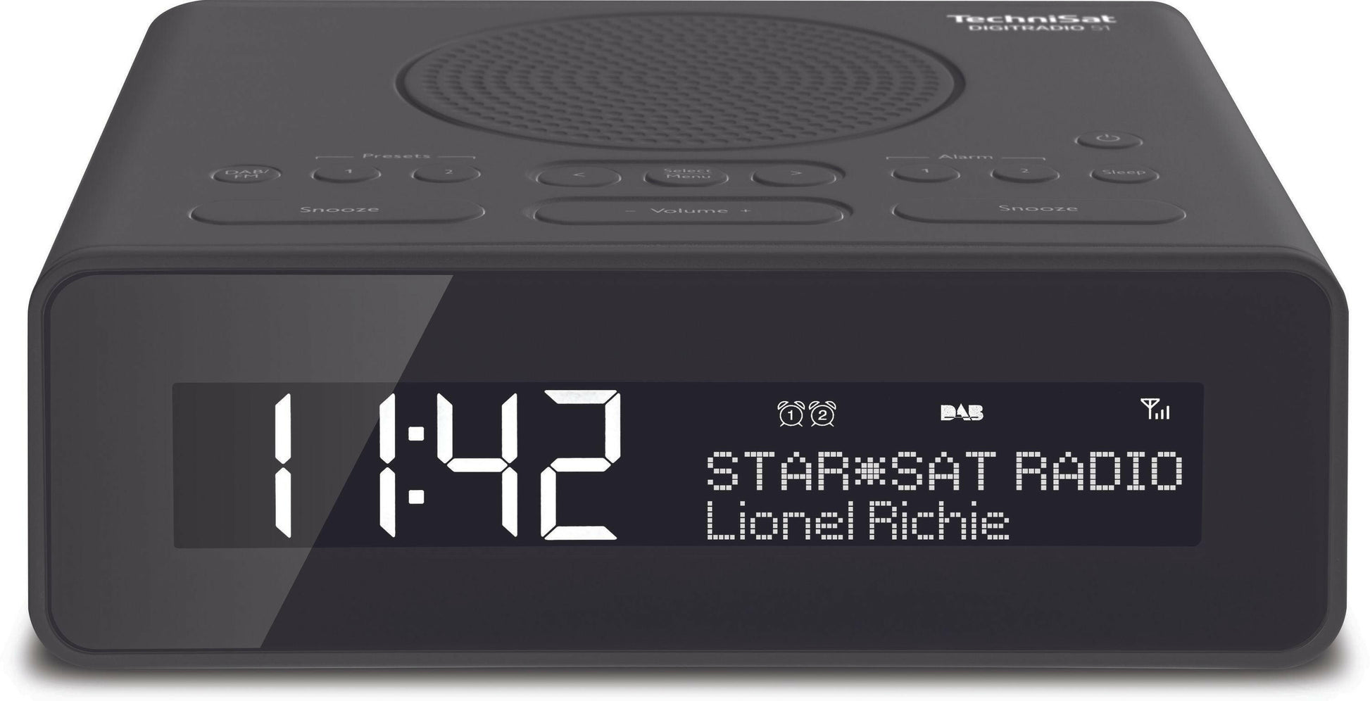 Technisat DIGITRADIO 51 DAB+-Radiowecker mit Snooze-Funktion.