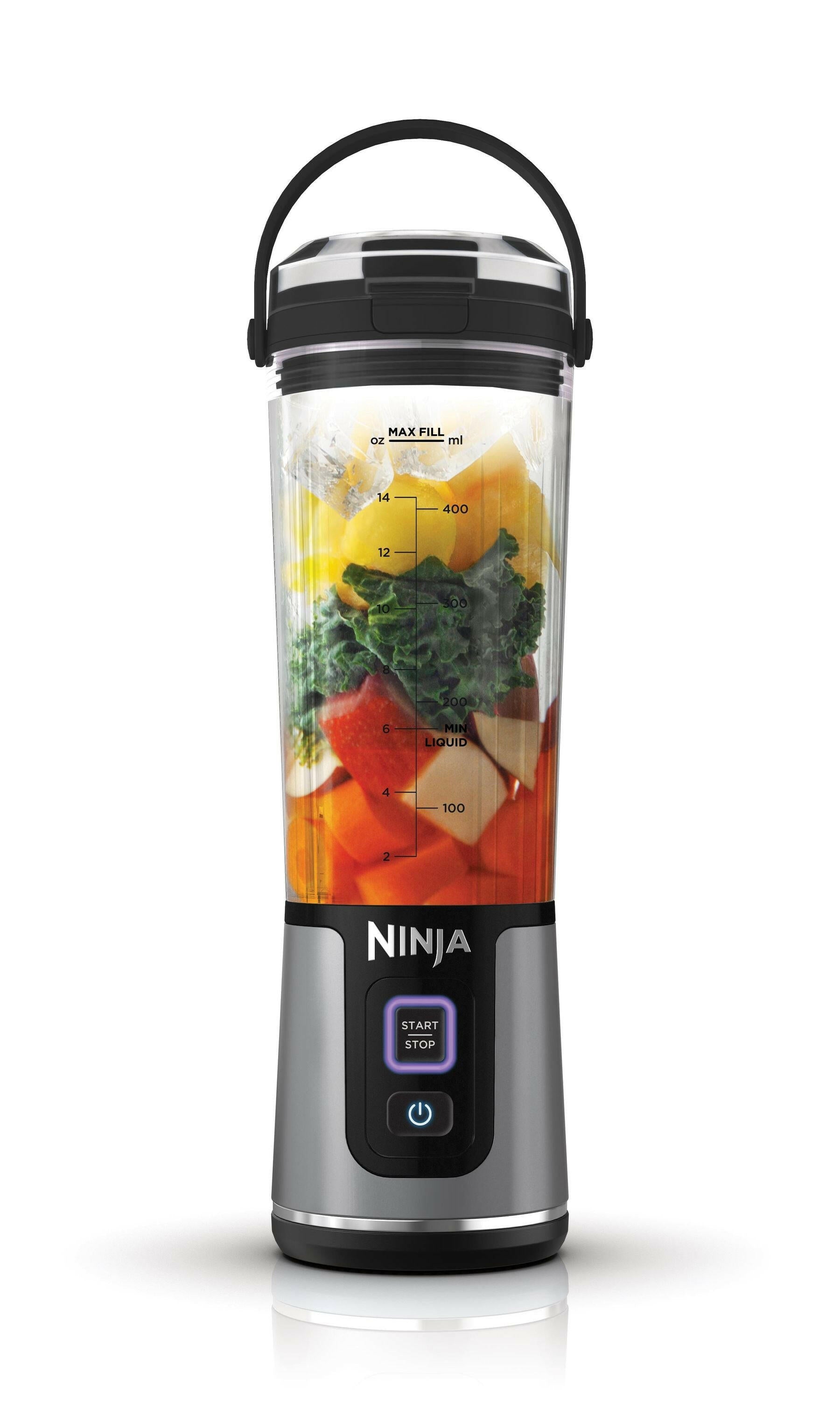 Ninja BC151EUBK Standmixer – Tragbar, Kabellos, 530ml.