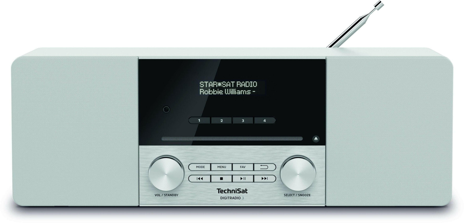 TechniSat DIGITRADIO 3 DAB+ Stereo-Radio Bluetooth.