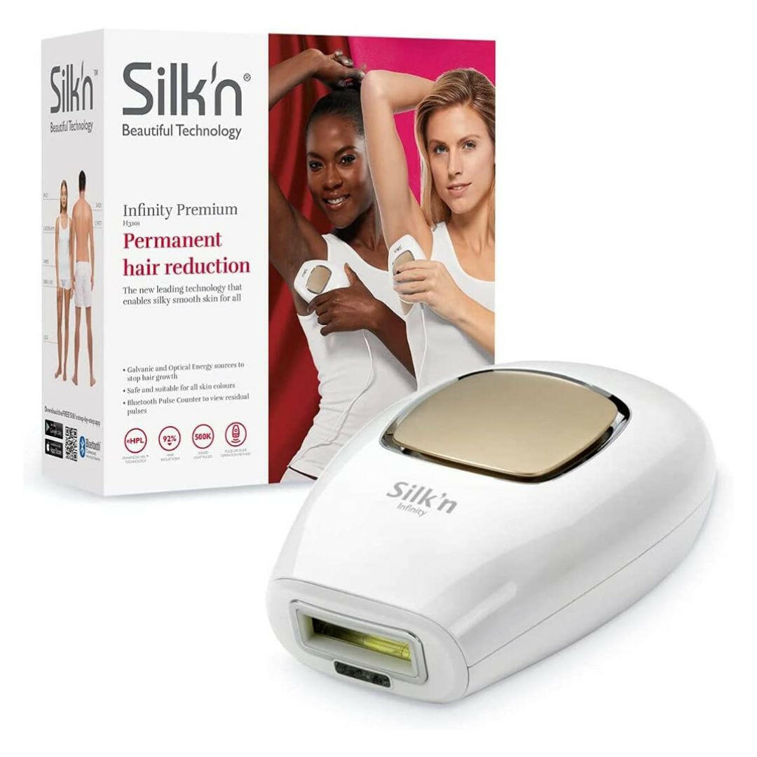 Silk'n Infinity Premium IPL Haarentfernungsgerät, 500.000.