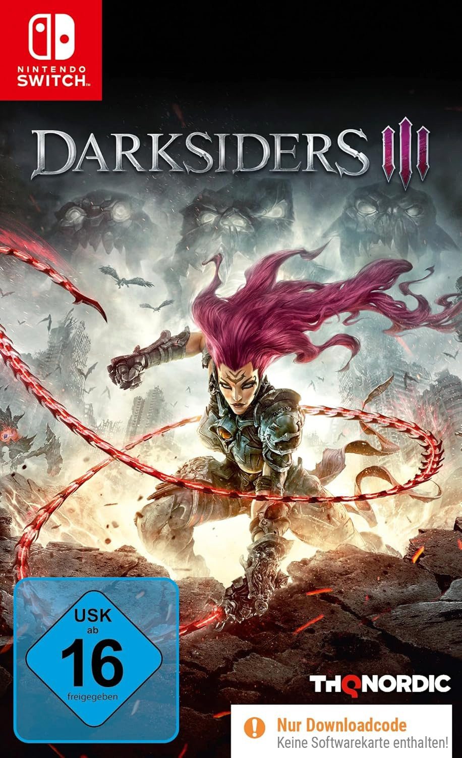 Darksiders 3 Nintendo Switch-Spiel, Adventure, USK 16