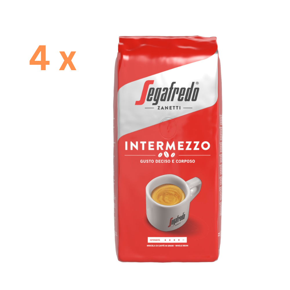 Segafredo Intermezzo 4000g ganze Bohnen.