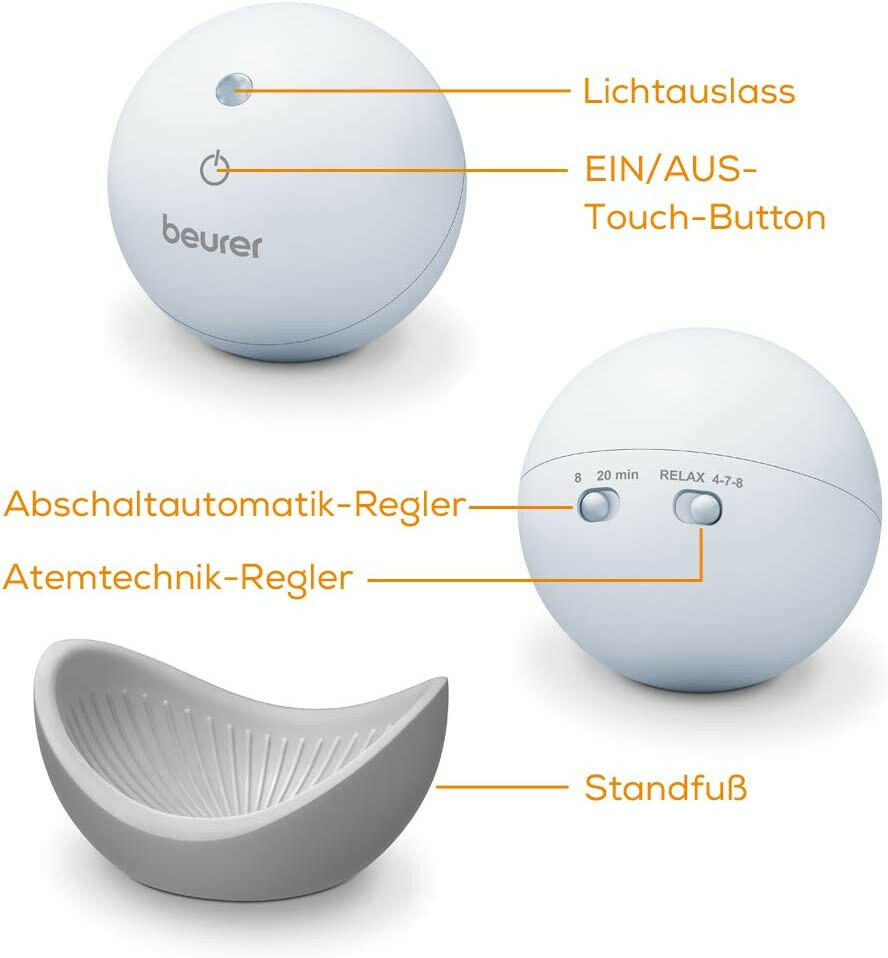 Beurer SL 10 DreamLight Einschlafhilfe mit Licht und.