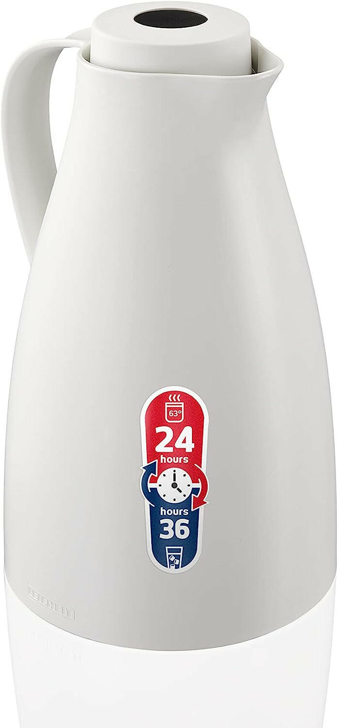 LEIFHEIT Harmonic 1L Isolierkanne, 24h heiß, BPA-frei.