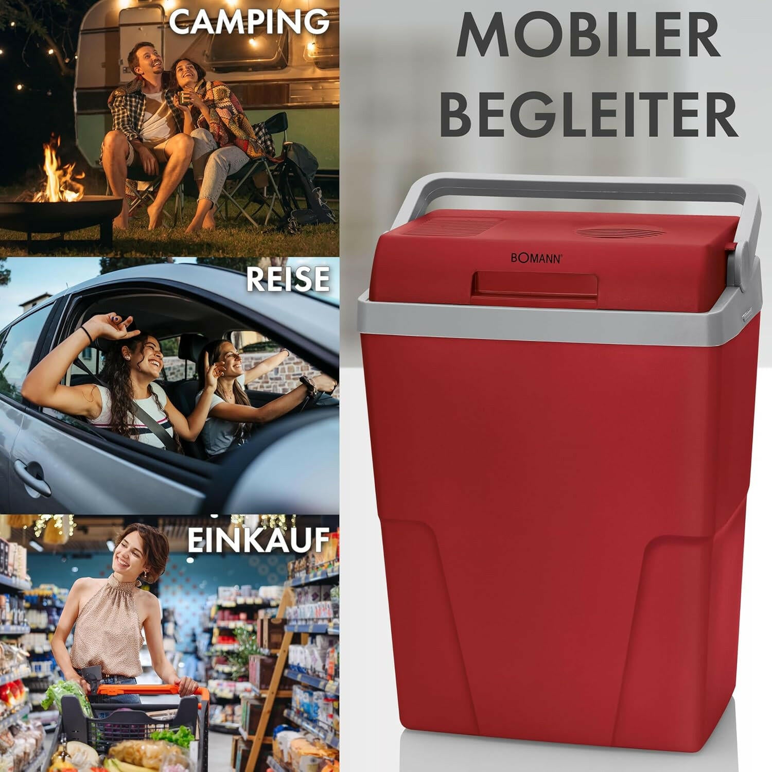 Bomann KB 6011.1 CB Elektrische Kühlbox | 22L.