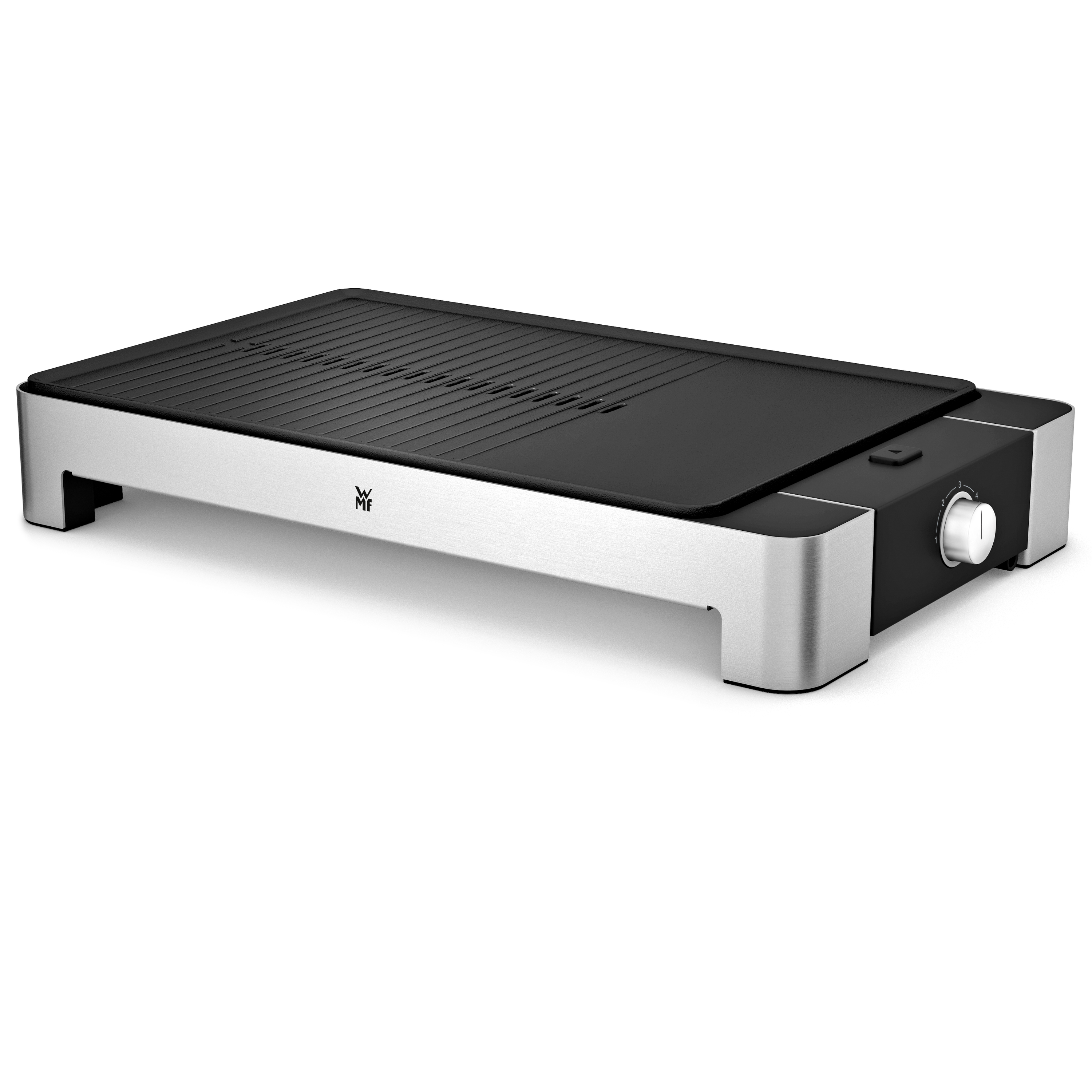 WMF Lono Tischgrill elektrisch 2300 W, antihaft, Cromargan.