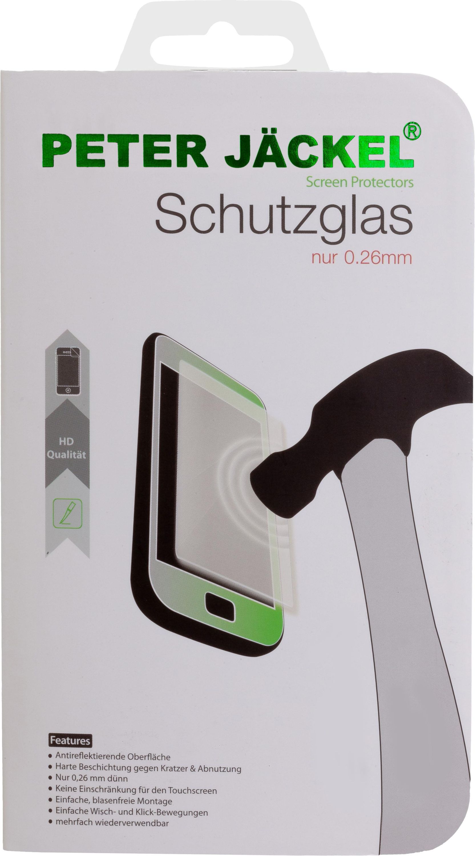 PETER JÄCKEL HD Glass Schutzglas für iPhone X/XS/11 Pro