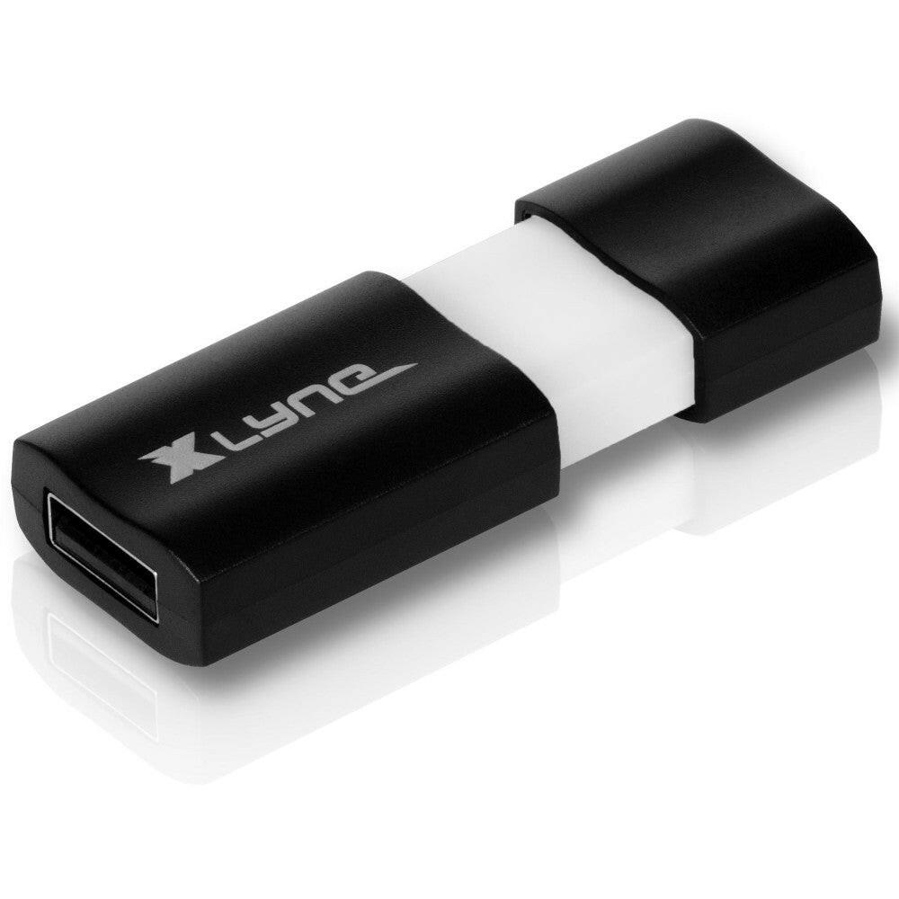 XLYNE WAVE 128GB USB Stick USB 3.0 Schwarz Push&Pull.