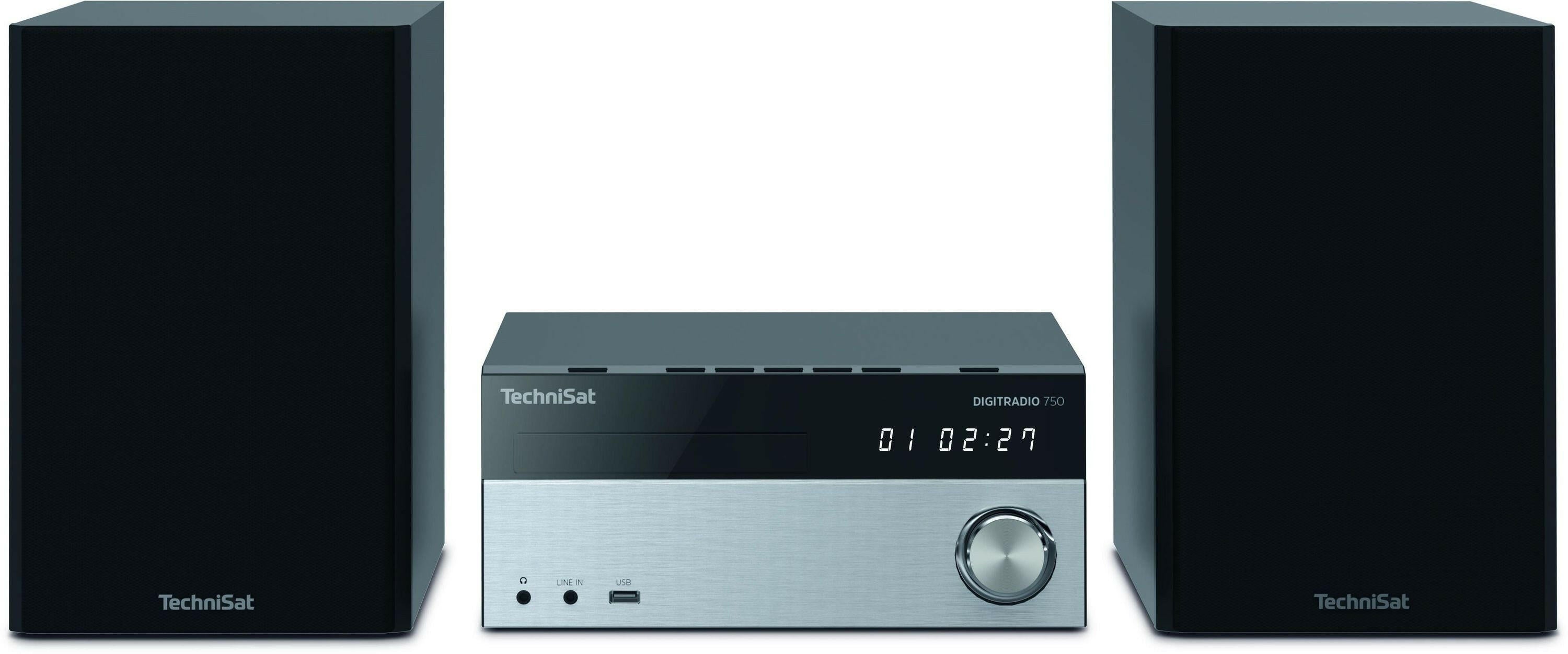 TechniSat DIGITRADIO 750 Mikro-HiFi System mit Bluetooth.