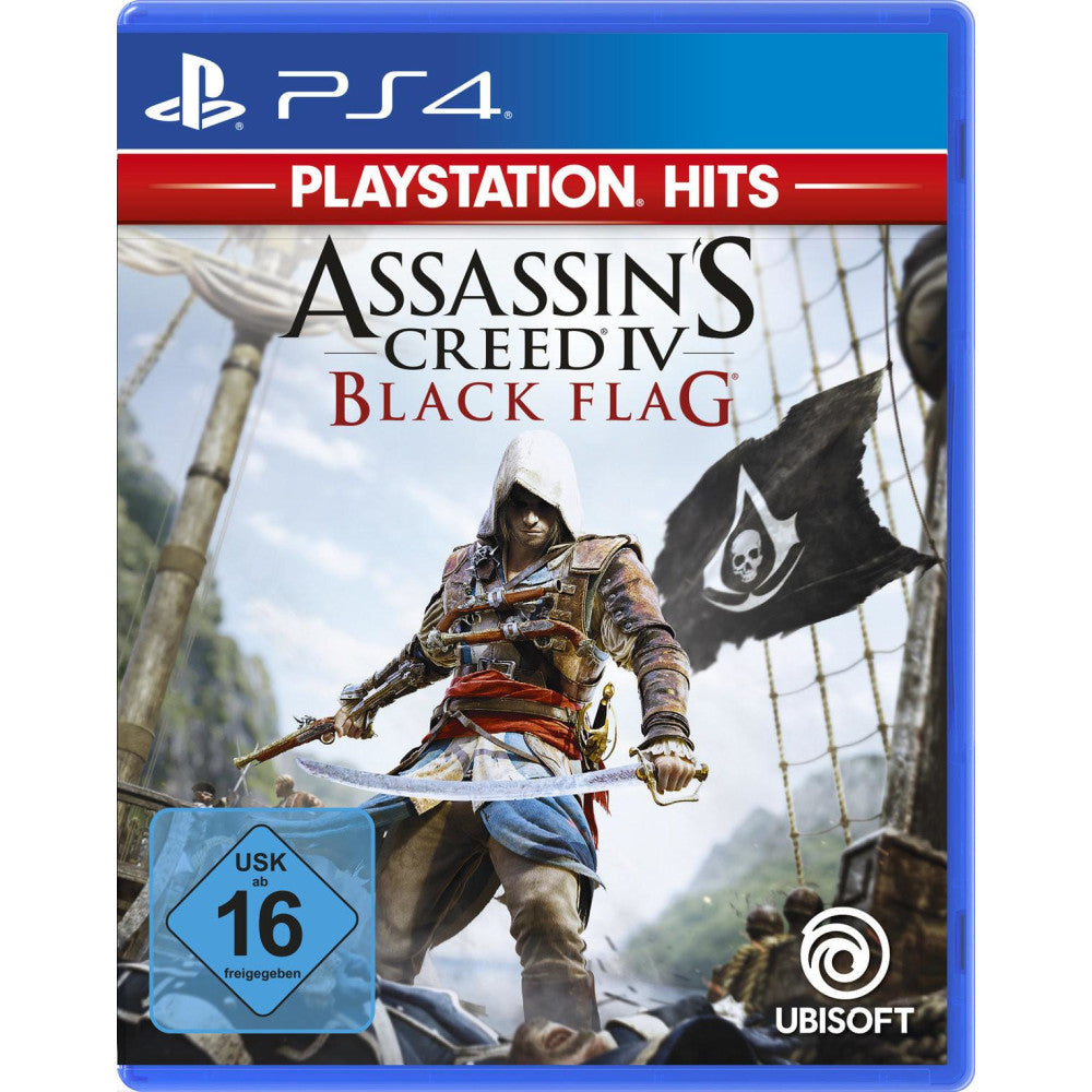 Ubisoft Assassin's Creed 4 Black Flag Adventure Spiel PS4 - Piratenabenteuer & Seeschlachten