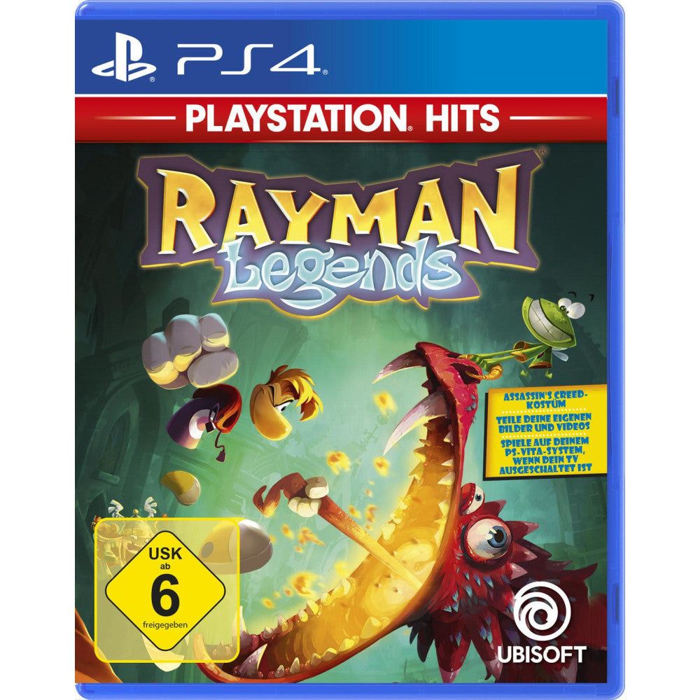 Rayman Legends PS4 Action Jump & Run Game USK:6 Multiplayer Mode