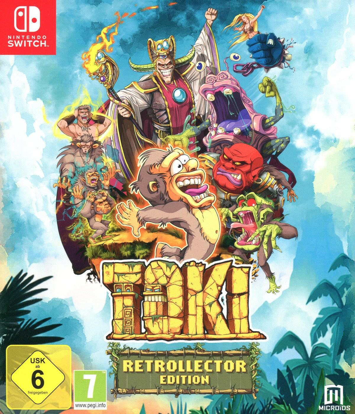 Microïds Toki Retrollector Edition Nintendo Switch Game Jump.