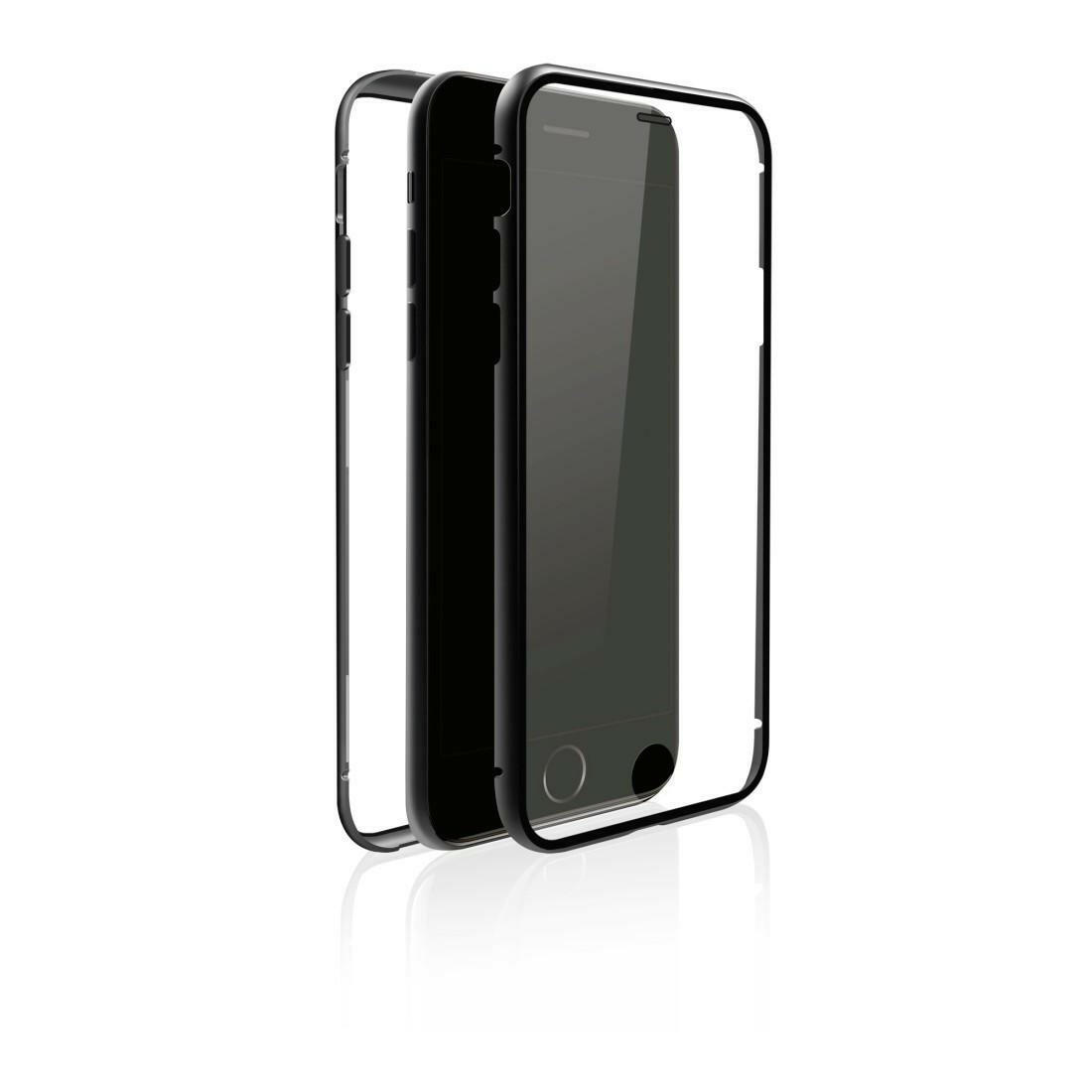Black Rock 360° Glass Schutzhülle für iPhone 7/8, schwarz.