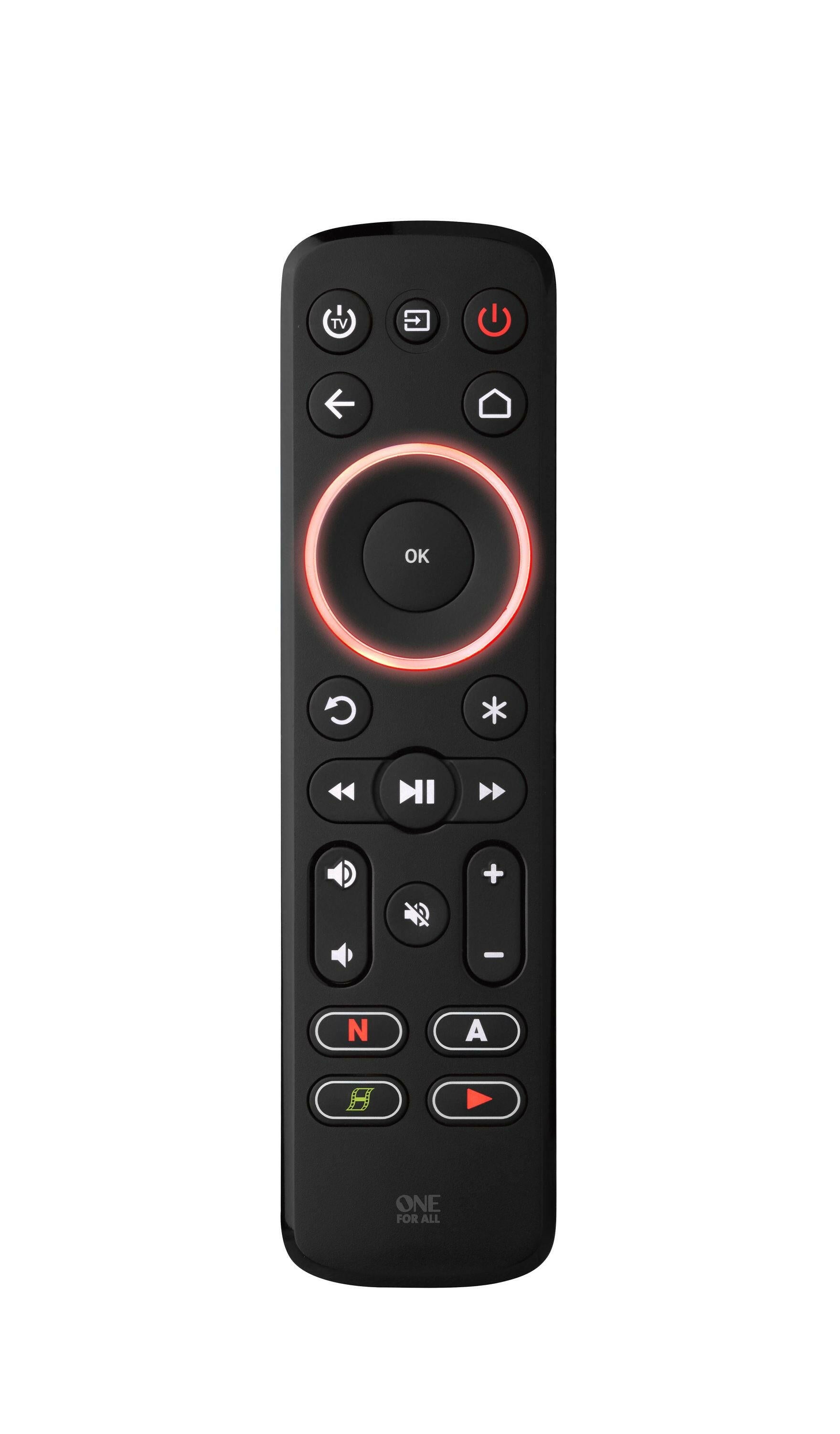ONE FOR ALL URC7935 Universalfernbedienung für Streaming.