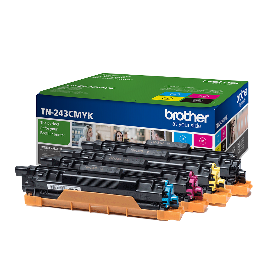 BROTHER TN243 Toner Pack 4er CMYK 4x1000S