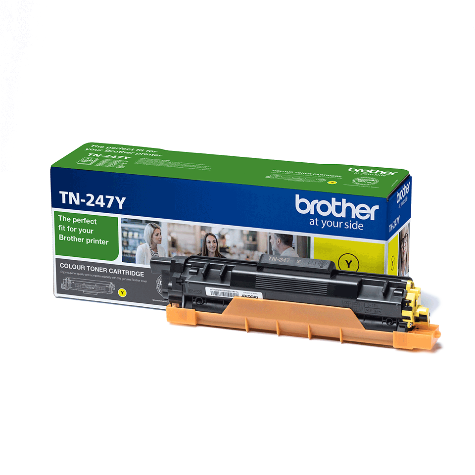 Brother TN-247Y Toner Gelb, Original, 2300 Seiten.