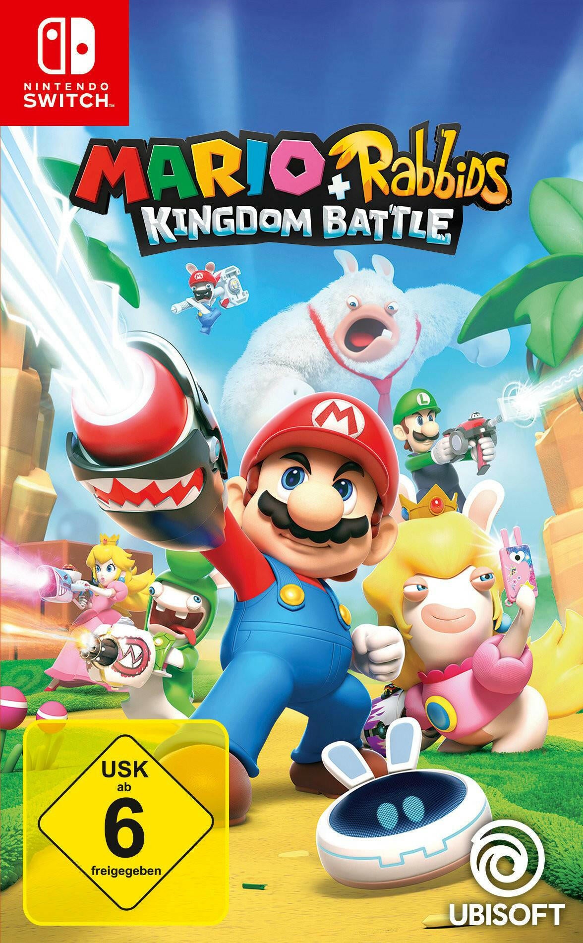 Nintendo Switch-Spiel: Mario - Rabbids Kingdom Battle USK 6.