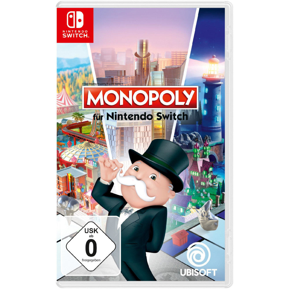 Nintendo Switch Monopoly Familienspiel - Spaß für Kinder, Erwachsene und die ganze Familie