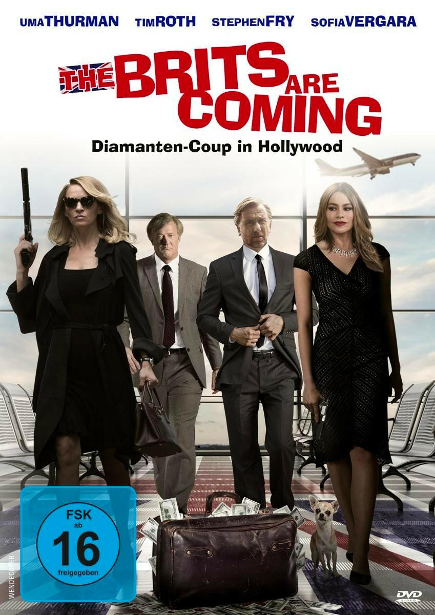 The Brits Are Coming DVD - Uma Thurman Thriller-Komödie