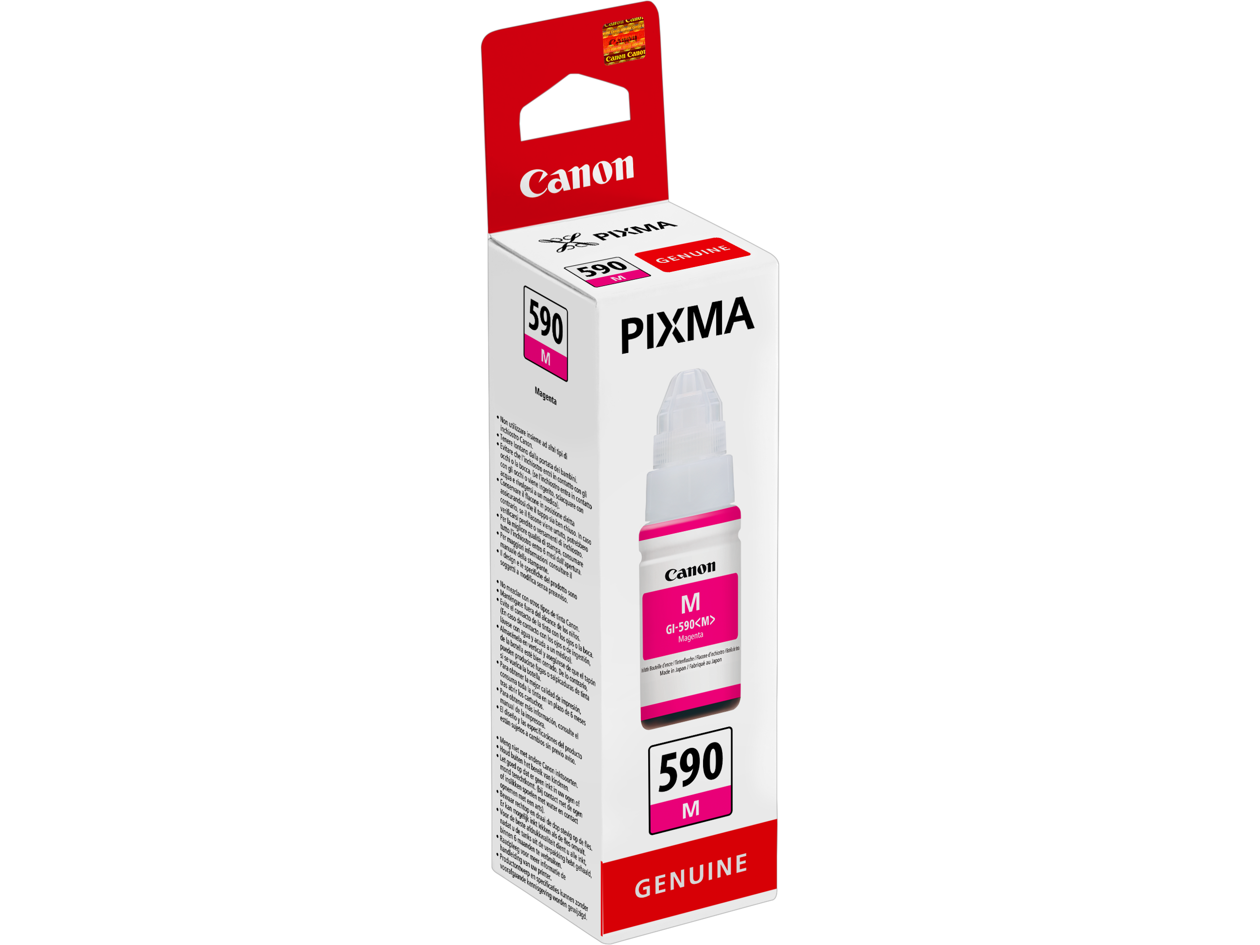 Canon GI-590 Magenta Druckerpatrone 70ml für 7.000 Seiten.