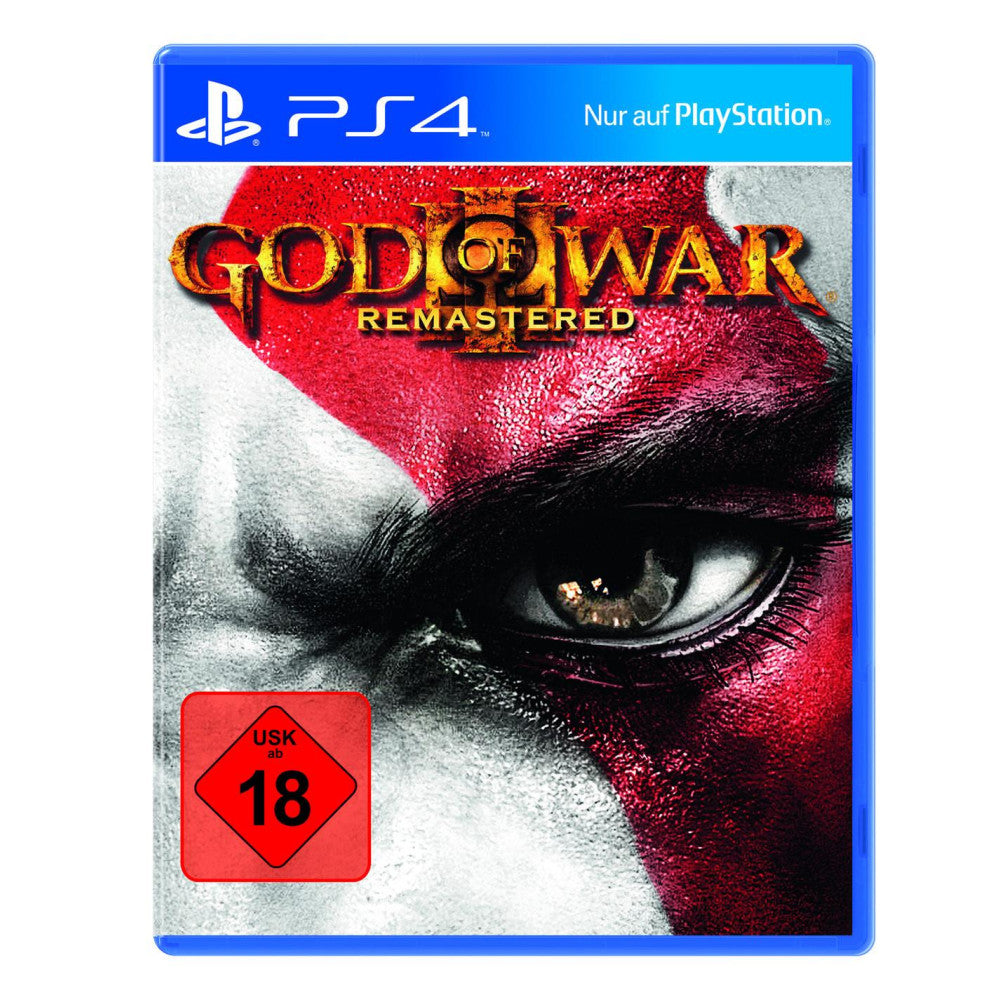 Sony PS4 God of War 3 Remastered PlayStation 4 Action Adventure Game HD Graphics Boss Fights Mythology Kratos DualShock 4 Controls