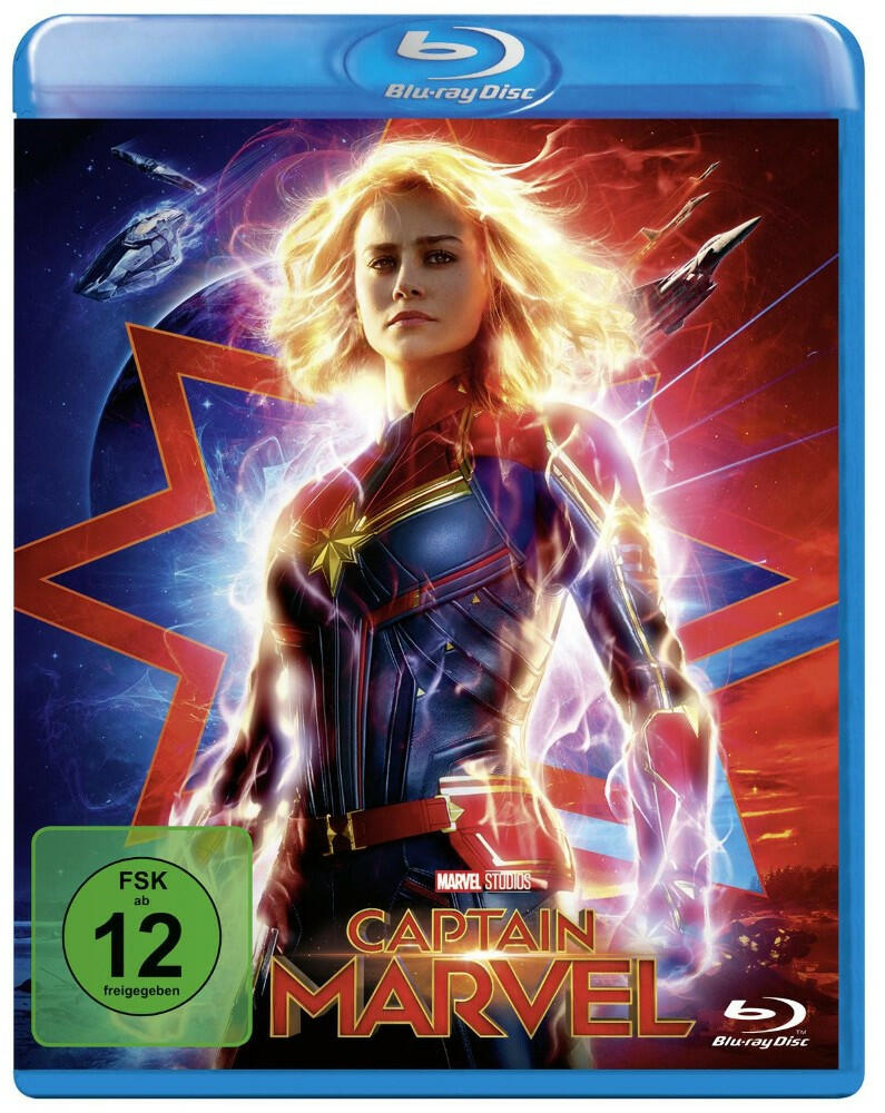 Captain Marvel Blu-ray | Action, FSK 12, 124.