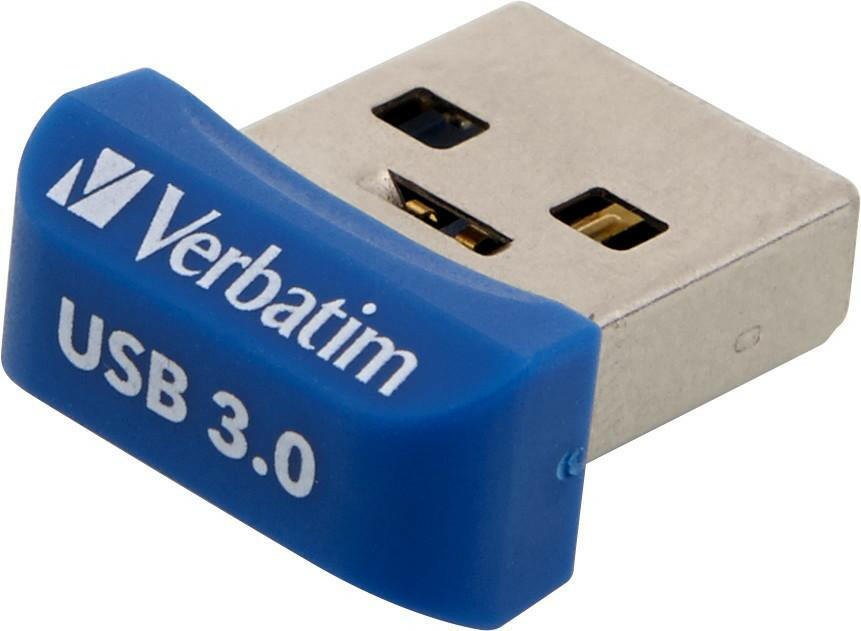 Verbatim Store 'n' Stay Nano USB 3.0 64GB, Blau.