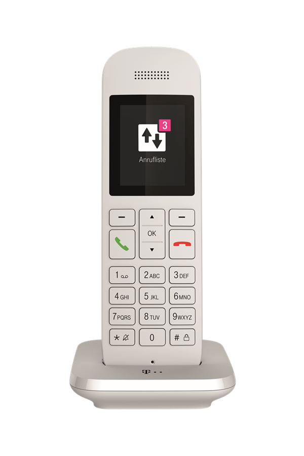 Telekom Speedphone 12 Schnurlos Telefon mit Ladeschale
