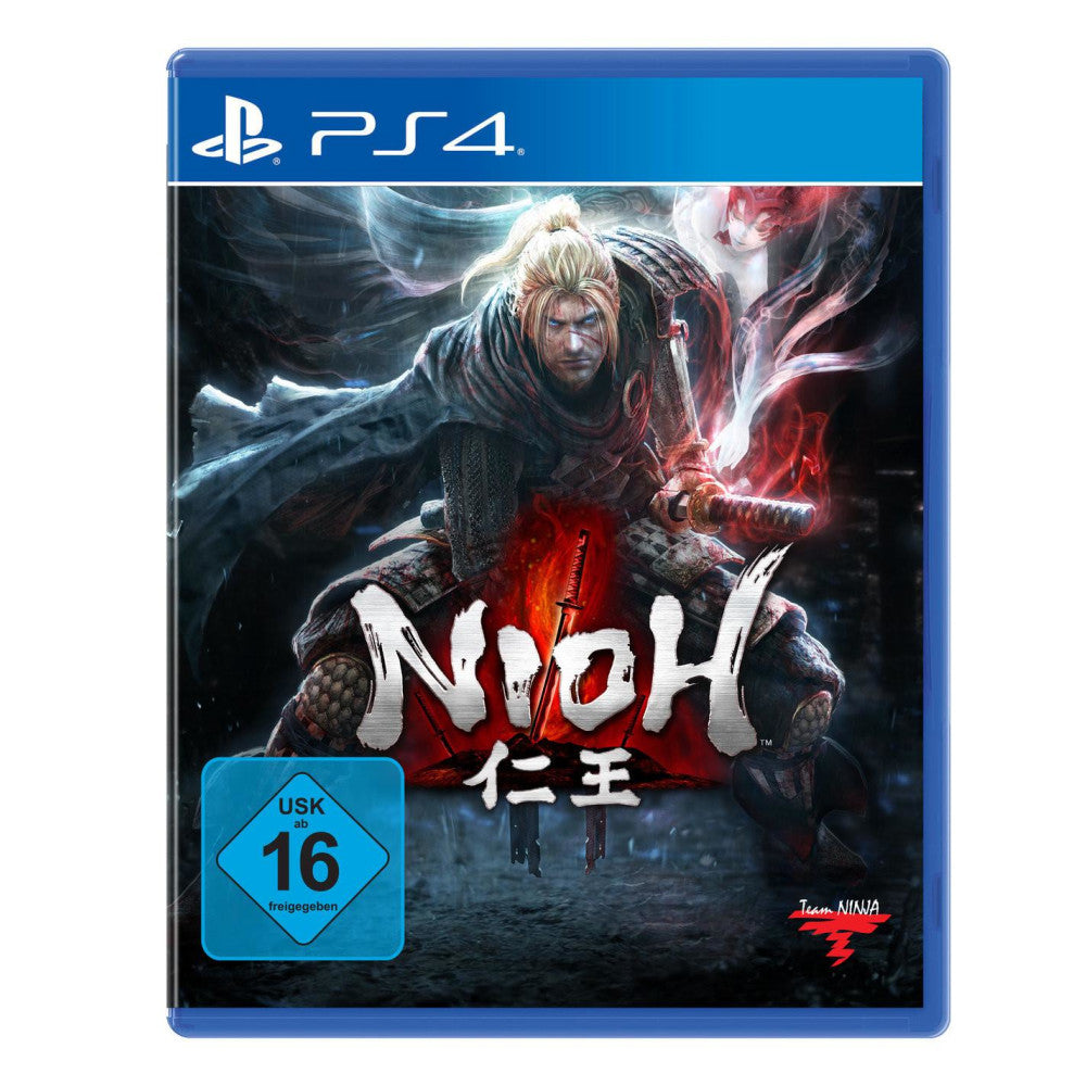 Sony PS4 Action-Adventure Nioh USK 16 Spielerfahrung Japan Samurai William Adams Schwertkämpfe Yokai-Monster Upgrade-System Online-Multiplayer