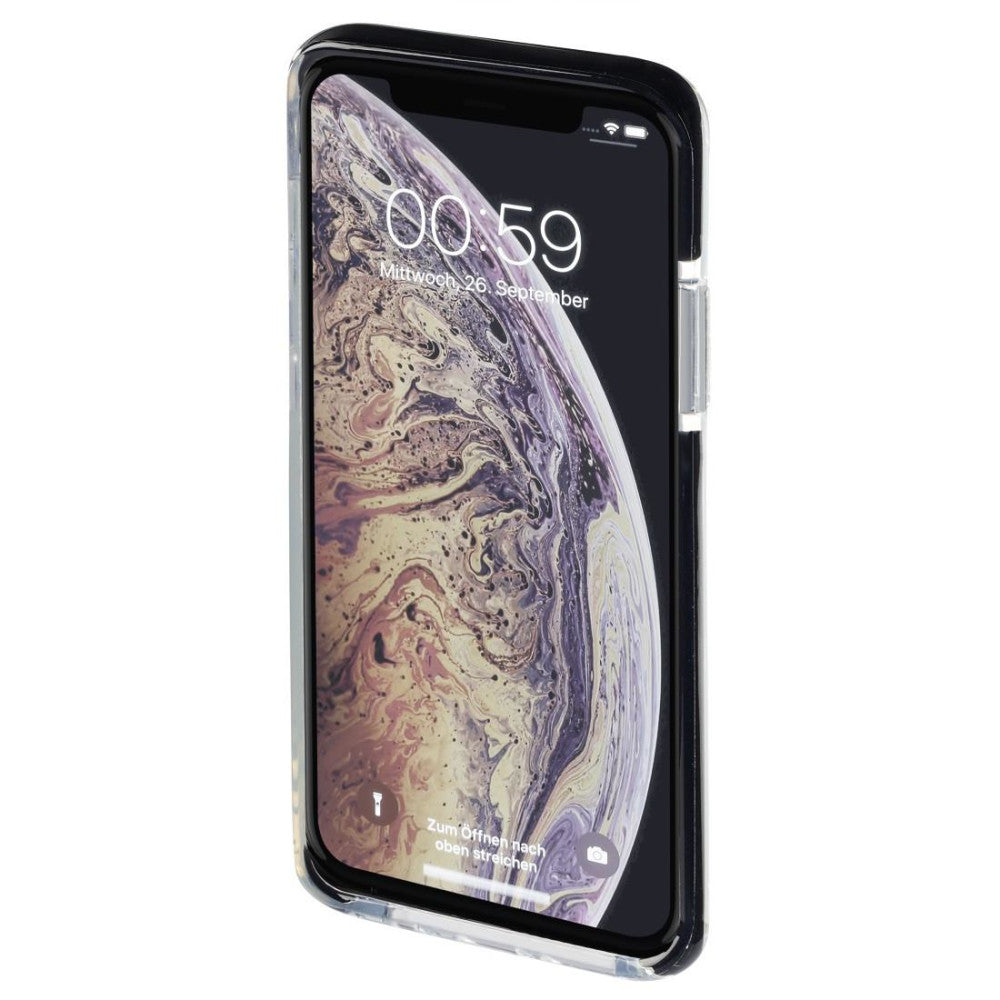 Hama Protector Cover für Apple iPhone 11 Schwarz - Stoßfestes Backcover mit Anti-Shock-Guard-Technologie