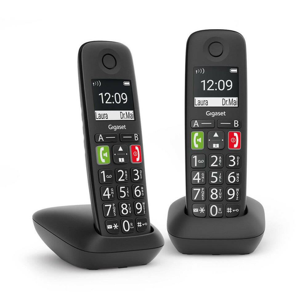 Gigaset E290A Duo - Schnurloses Telefon für.