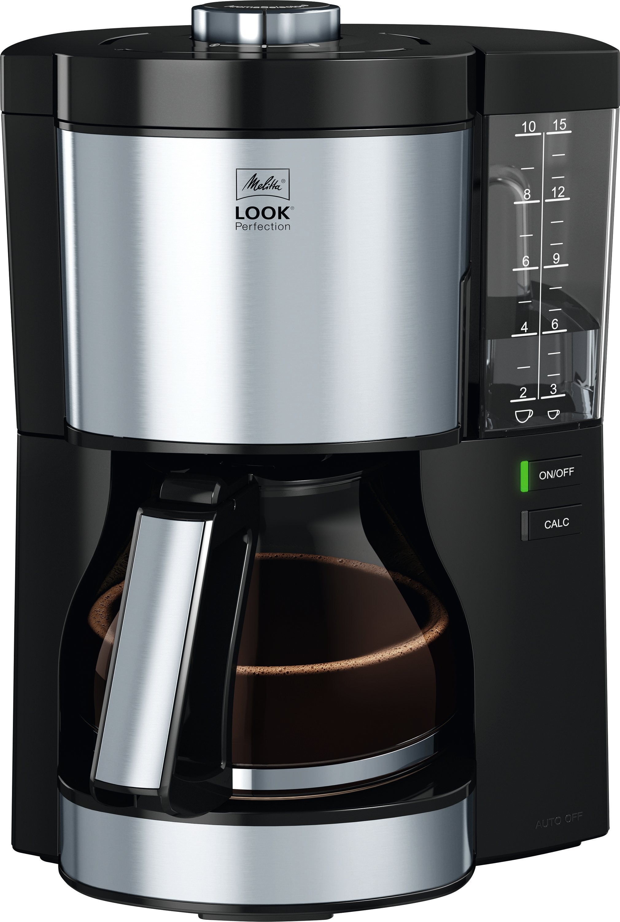 Melitta Look Perfection Kaffeemaschine 10 Tassen, schwarz B-Ware