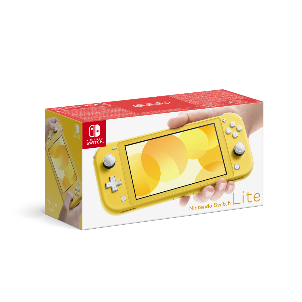 Nintendo Switch Lite Gelb 5,5" Handheld-Konsole 7h Spielzeit.