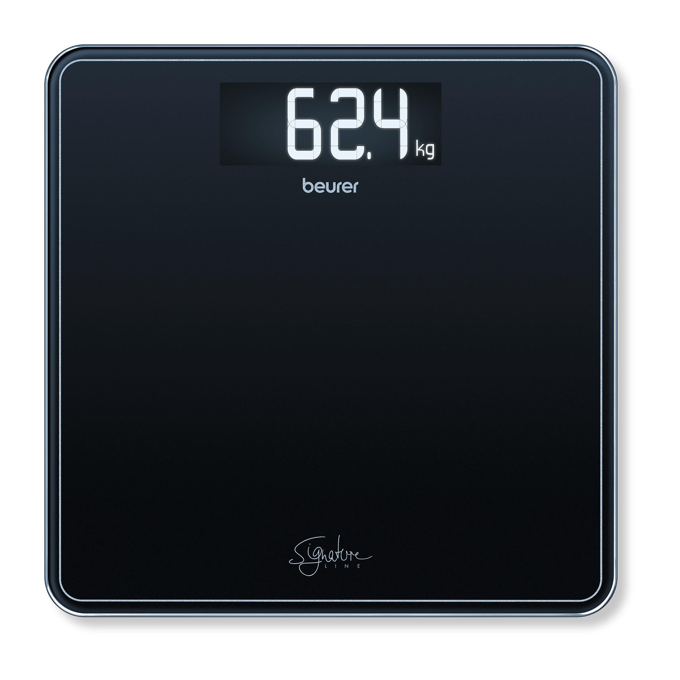 Beurer GS 400 black Glaswaage 200 kg, 31x31 cm