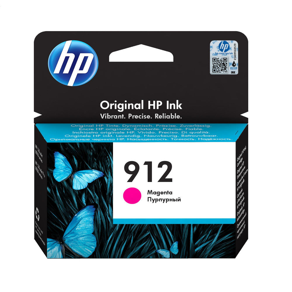 HP 912 Original Magenta Druckerpatrone für OfficeJet Pro 8010 8012 8014 8015 8020 8022 8023 8024 8025