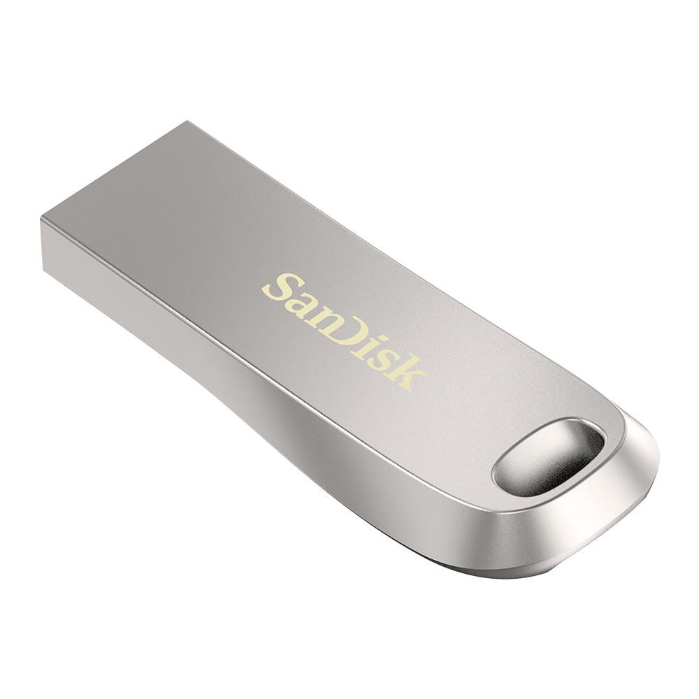 SanDisk Ultra Luxe 256GB USB 3.1 Flash-Laufwerk - Silber - 150 MB/s - Passwortschutz - Datenwiederherstellung