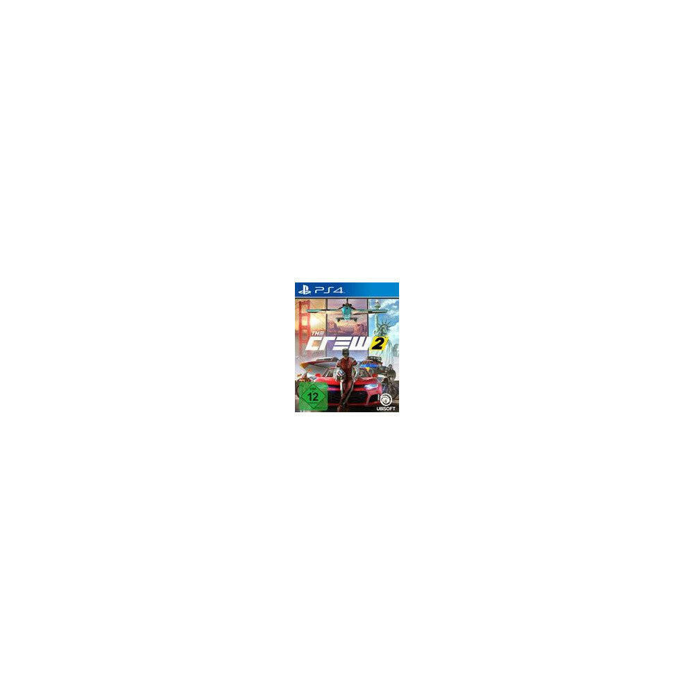 PS4 The Crew 2 Racing Game - Open World, Multiplayer Action.