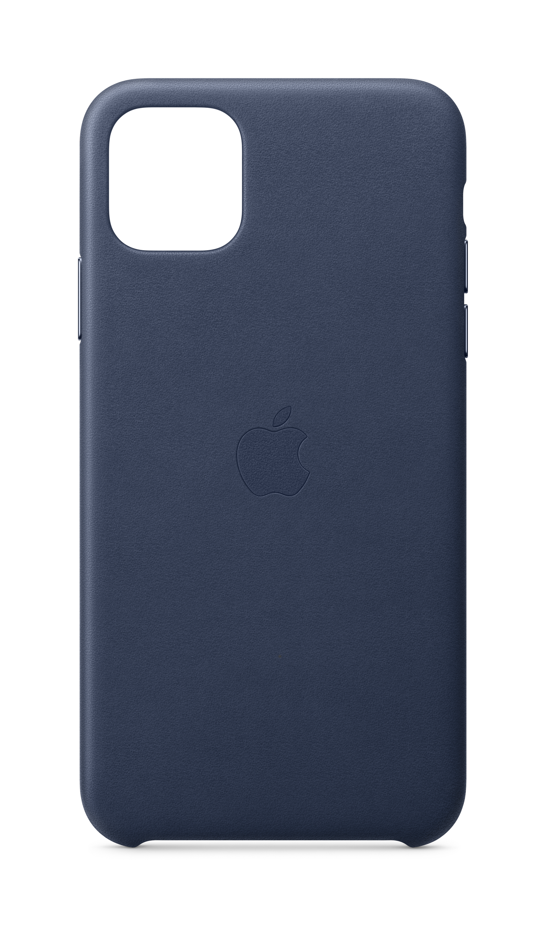 Apple iPhone 11 Pro Max Leder Case - Mitternachtsblau.
