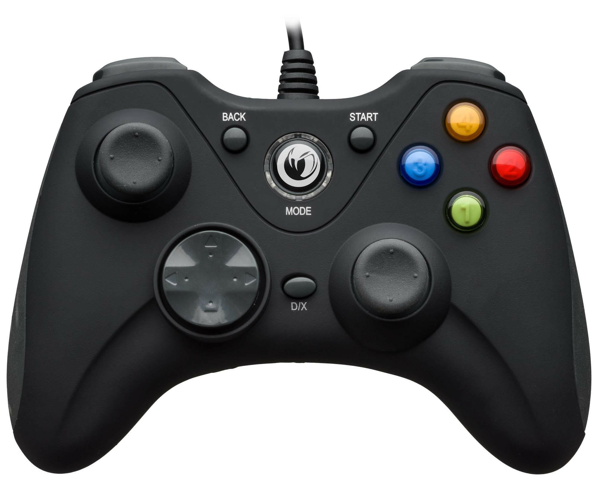 Nacon GC-100XF Gaming Controller für PC schwarz.