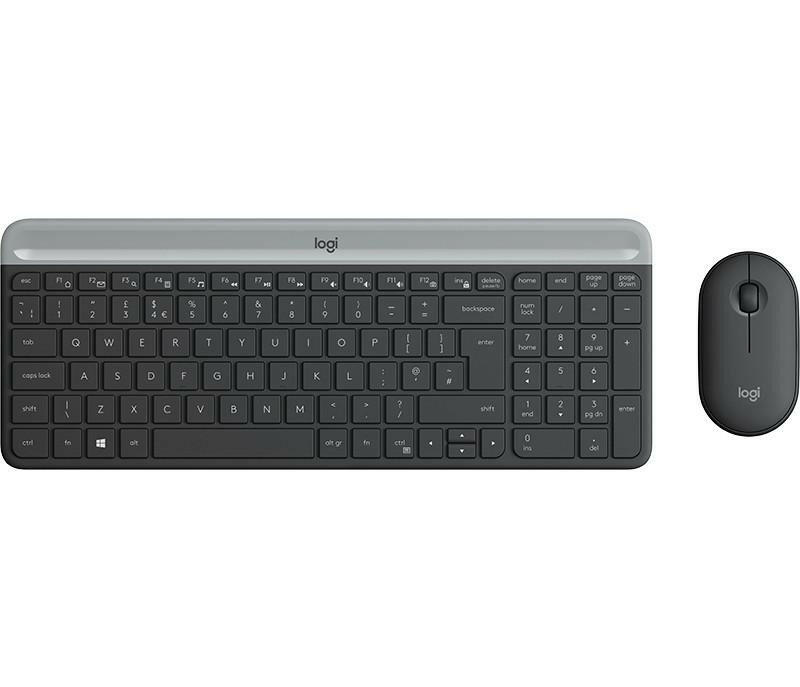 Logitech MK470 Combo Kabellos Graphit 2.4GHz - Deutsches.